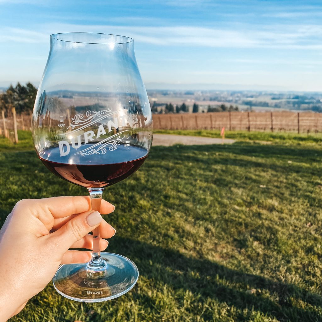 The best wineries in Willamette Valley. Durant at Red Ridge Farms. Dayton, Oregon. Willamette Valley wineries.