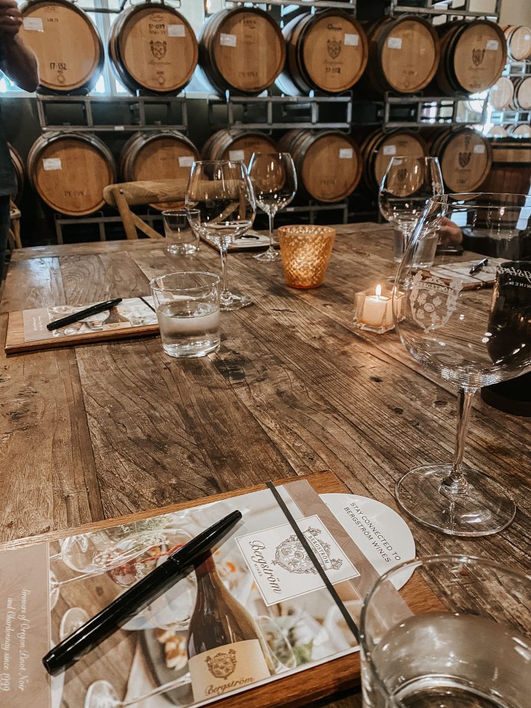 The best wineries in Willamette Valley. Bergstrom wines. Dundee and Newberg, Oregon. Willamette Valley wineries.
