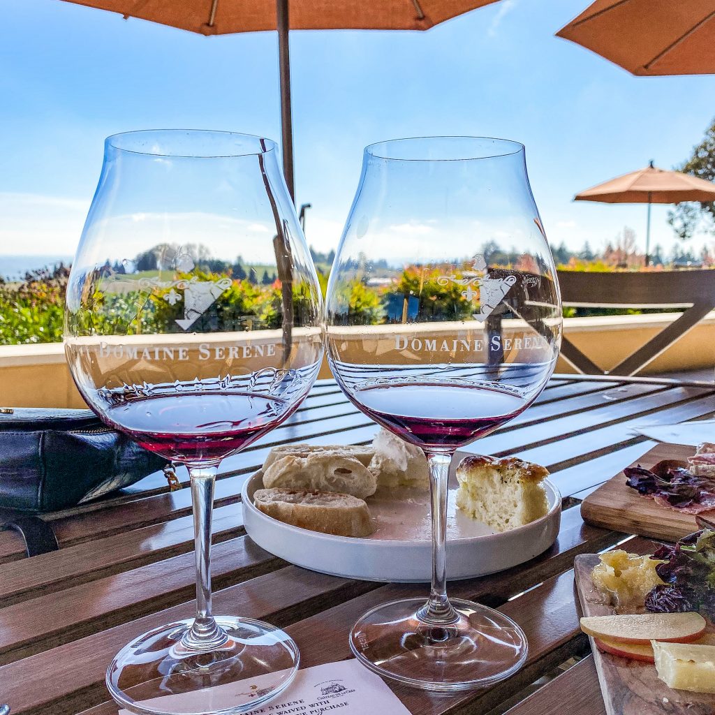 The best wineries in Willamette Valley. Domaine Serene. Dayton, Oregon. Willamette Valley wineries.