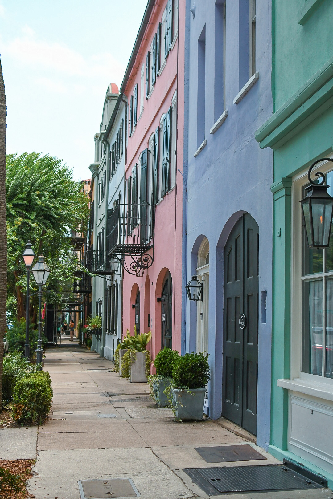 The best place to stay in Charleston, SC. Hotel Emeline, Charleston, SC. Where to stay in Charleston, South Carolina. Rainbow Row, Charleston